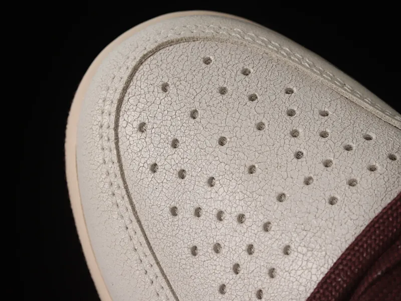 All categories Air Jordan Jordan series basketball shoes Air Jordan 1 High LJR version A Ma Maniere x Air Jordan 1 High OG AJ1 Joe 1 joint model snakeskin pattern high-top basketball shoes DO7097-100